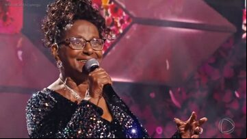 Tânia Mayra, vencedora da 6.ª temporada do 'Canta Comigo', da Record. Foto: Reprodução de 'Canta Comigo 6' (2024)/TV Record