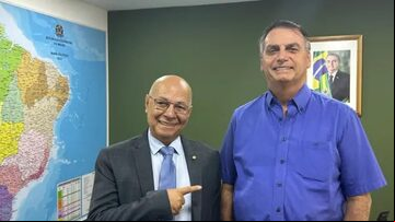 Deputado federal Professor Alcides Ribeiro (PL) recebeu apoio de Jair Bolsonaro (PL) na disputa pela prefeitura de Aparecida de Goiânia. Foto: Divulgação/Assessoria
